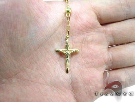Iced Out Rosary Beads 4 11071 Mens 