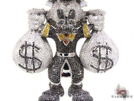 scrooge mcduck diamond pendant