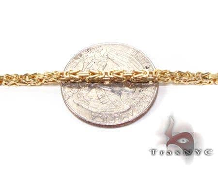 YG Byzantine Chain 22 Inches, 2mm, 7.20 