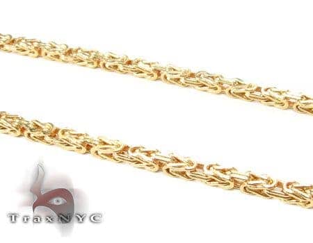 YG Byzantine Chain 22 Inches, 2mm, 7.20 