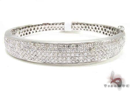 Buy Fida Luxurious Rose Gold-Plated Drop American Diamond Kada Bracelets  for Women online
