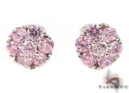 Pink Diamond Cer Earrings Las For Women Womens Jewelry Unique Earrings Stone Pink Diamond Cer