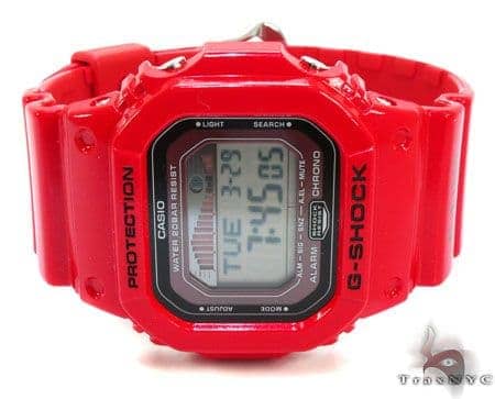 Casio G Shock G Lide Watch Glx5600 4dr Mens G Shock Watches White Stainless Steel