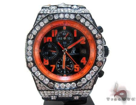 Audemars Piguet Royal Oak Offshore Volcano Diamond Watch 24829