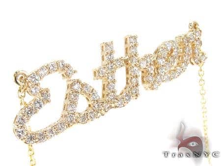 Custom Jewelry Diamond Name Necklace 