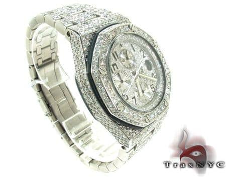 Audemars Piguet Royal Oak Offshore Full Diamond Watch 27854