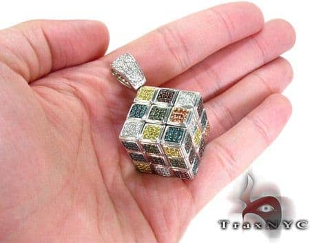 Resin Pendant Accessories, Rubik Cube Pendant, Rubik Cube Jewelry