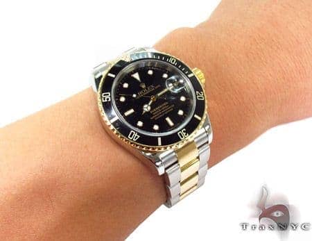 rolex submariner yellow gold and steel