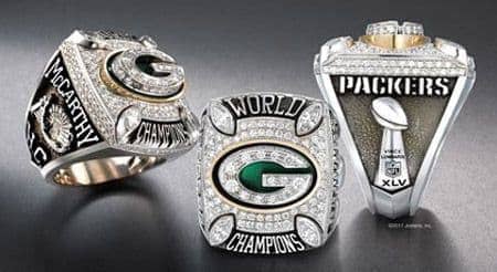 Green Bay Packers Super Bowl I Ring