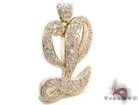 Custom Jewelry - LV Pendant 19140: quality jewelry at TRAXNYC - buy online,  best price in NYC!