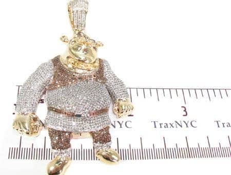 Large Shrek Pendant 32950 Mens Metal 