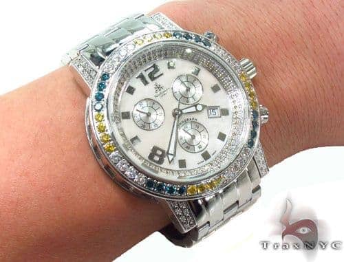 Techno JPM Watch 34373 Mens Special Watches White Stainless Steel 