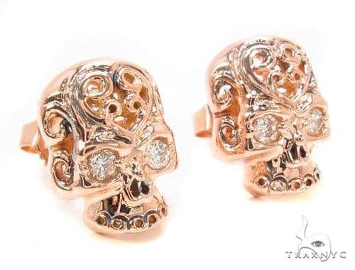 Skull Ear Piercing Mens Earrings Skull Stud Earrings Stainless Steel  Hip Hop Punk Jazz Ear Jewellery For Men  Fruugo AE