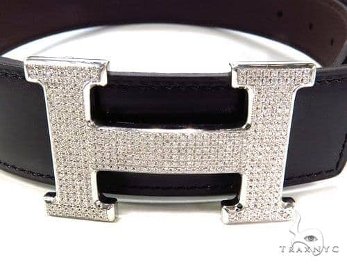 Diamond H Belt Buckle