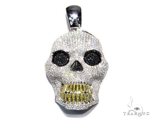 White Xl Skull Head Mens Diamond Pendant Gold 14k Round Cut 36 00 Ct - Skull Diamond Pendant White Xl Skull Head Mens Diamond Pendant Gold 14k Round Cut 36 00 Ct - Skull Diamond Pendant