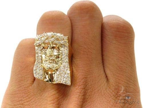 18K Bangkok Couple Ring Gold High Quality stainless Jesus Cross Ring –  DigiMart Express