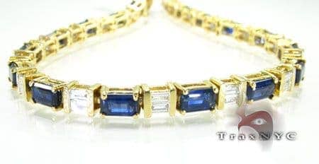 42 SUNS 14-Karat Gold Yellow Sapphire Tennis Bracelet for Men | MR PORTER