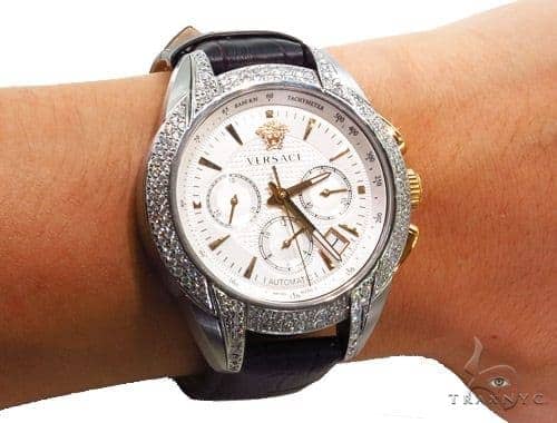 versace watch diamond