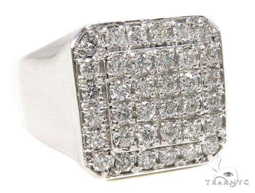Spit Punt Mompelen TraxNYC Heavy 14k White Gold Ring 6200: best price for jewelry. Buy online  in NY at TRAXNYC.