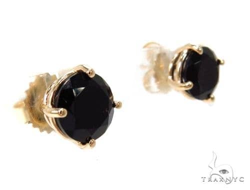 Black Oval Pendant Necklace Earrings Men Women - Temu