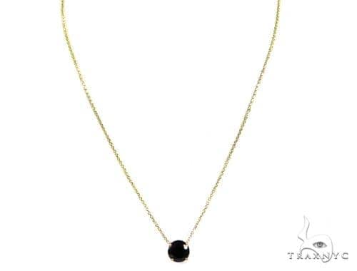 Square Treated Onyx Pendant with 16-18” Chain and Lobster Clasp in 14K  Yellow Gold - Sam's Club