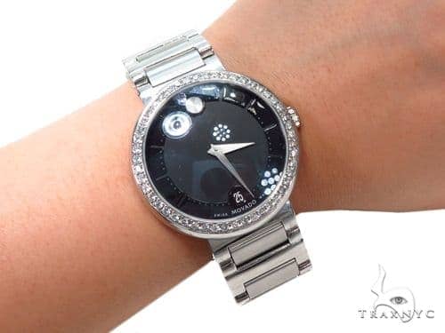 diamond movado watch