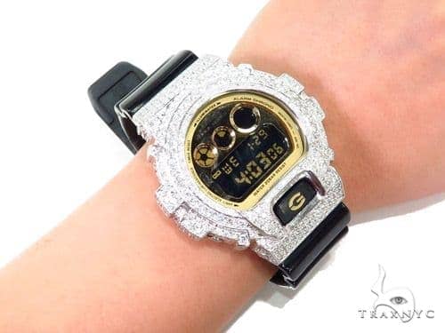 Prong Diamond G Shock Watch-3230 40777