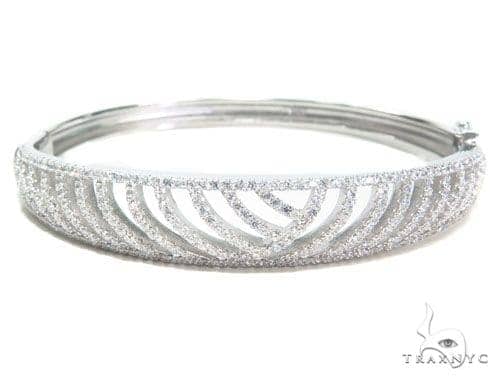 ladies silver bracelets