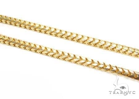 18K Gold Franco 30 Inches 4mm 97.8 