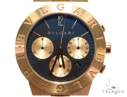 Bulgari Bvlgari 18k Yellow Gold Watch 429 Mens Special Watches Yellow Gold 18k