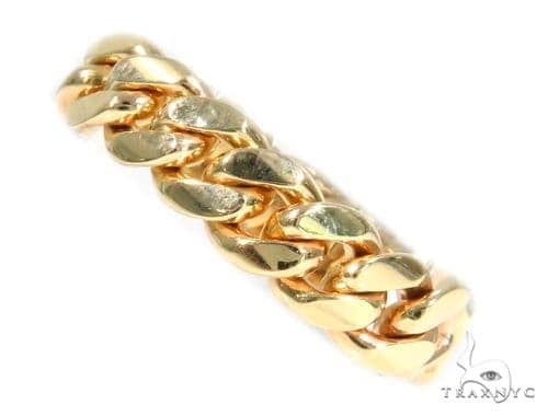 10k Gold 6.5mm Miami Cuban Link Ring 