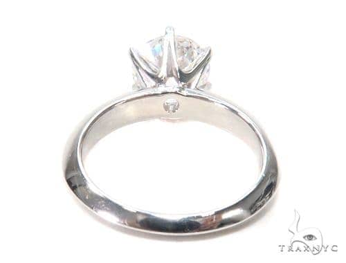 Pave Diamond Engagement Solitaire Ring 