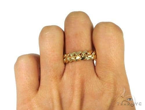 YKYLHSYXR Chain Link Rings, Gold Plated Dainty Trendy Cuban India | Ubuy
