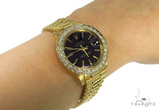 Diamond Rolex Datejust Lady Yellow Gold 179178 45409: quality jewelry at TRAXNYC - buy online, best price in NYC!