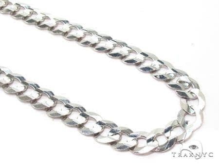 26 inch white gold chain mens