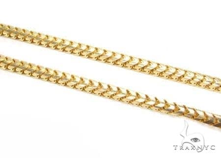 10k solid gold franco chain