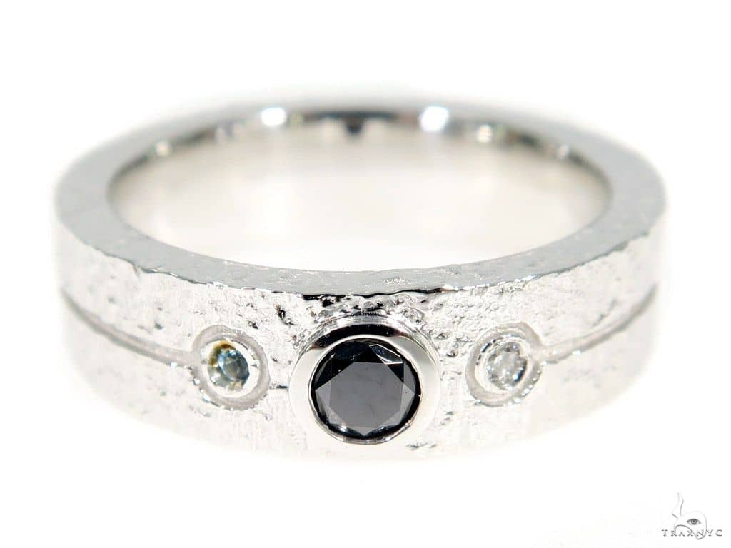 Black Diamond Topaz Couple Ring 49774 Mens Stone White Gold 10k Images, Photos, Reviews