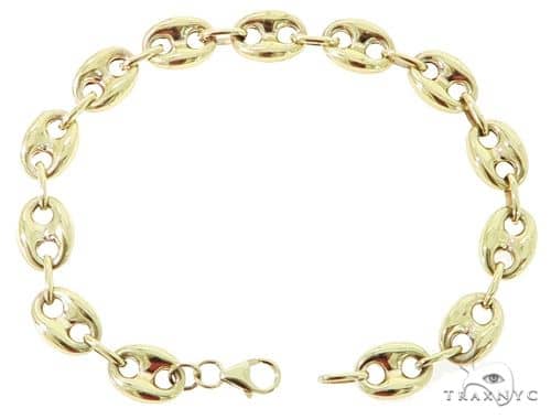 14K Yellow Gold Gucci Link Bracelet 56835