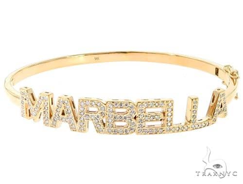 Gold Filled/Sterling Silver Name Bracelet – Love and Glitter UK