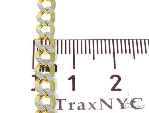 10KY Hollow Cuban Link Diamond Cut 