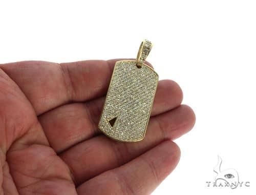 Diamond Dog Tag Necklace - Razny Jewelers