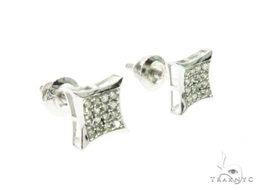 14k White Gold Micro Pave Diamond Stud Earrings 63740 Las 10k Womens Jewelry Unique Earrings 10k 14k 18k Gold White Micro Pave Diamond Stud 63740
