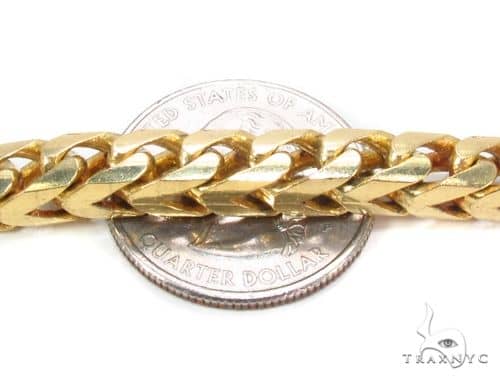 14k gold franco chain 6mm