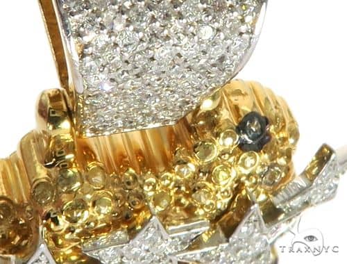 Carabiner with Diamonds in 14k Yellow Gold - Shibumi Gallery
