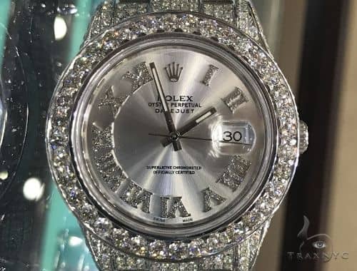 Rolex Datejust Oyster Perpetual Diamond Watch