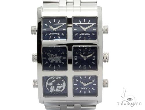 IceLink Luna 6TZ Mens Stainless Steel Watch 63976