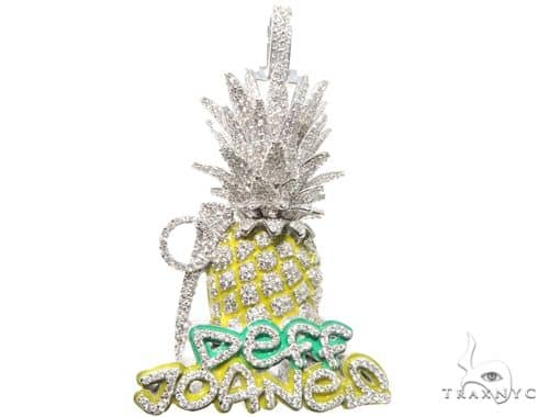 Custom Diamond Pineapple Pendant 64108: buy online in NYC. Best price at  TRAXNYC.