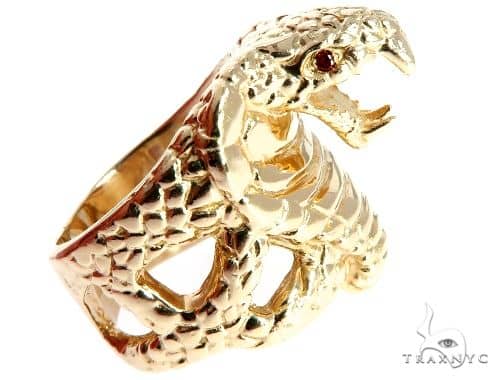 gold animal ring