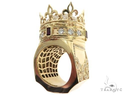 The King Crown Ring for Men Quality Titanium Steel Ring Vintage Men Ring  Wholesale Never Fade or Rust Big Size 7-12 Bijoux | Wish