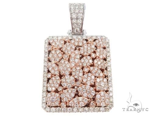 mens diamond dog tag